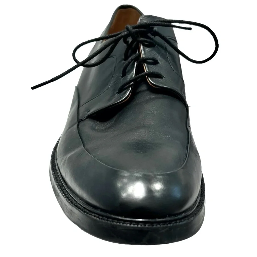 COLE HAAN BLACK WARREN APRON OXFORD LACE UP SHOE STYLE C20159